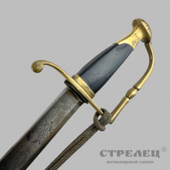 фото — сабля офицерская, пехотная. сардиния, 19 век